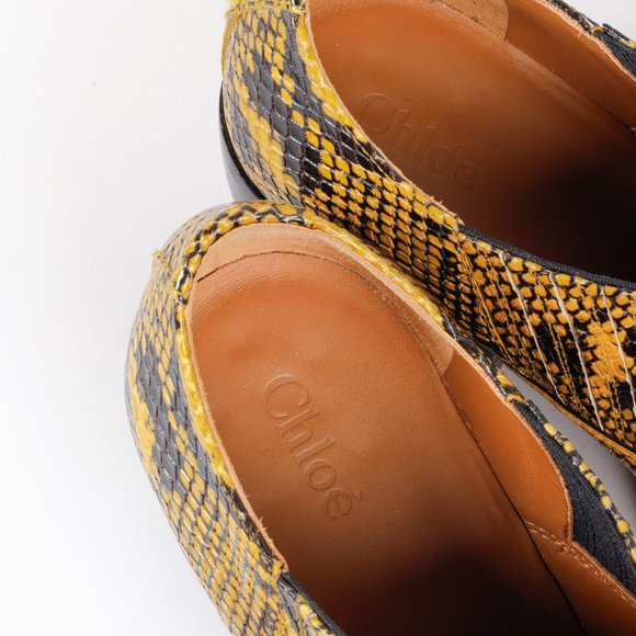 Chloé Rylee Short Python Boots - Picture 9 of 9